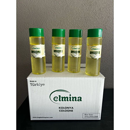 Elmina Kolonya 400 ml Limon 4'lü