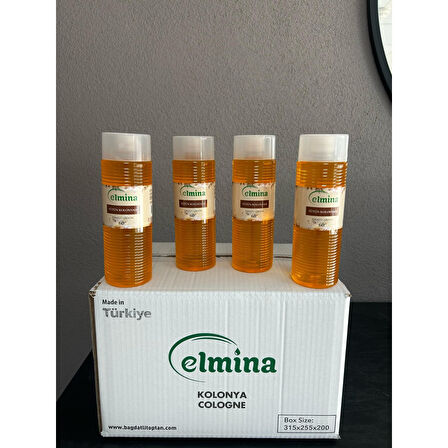 Elmina Tütün Kolonya 400 ml 4'lü