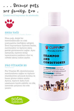 Babyton Evcil Hayvanlar İçin Şampuan & Krem 400 ml