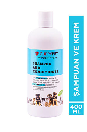 Babyton Evcil Hayvanlar İçin Şampuan & Krem 400 ml