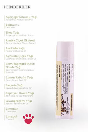 Cupyypet Evcil Hayvanlar İçin Pati Bakım Stick 5 ml