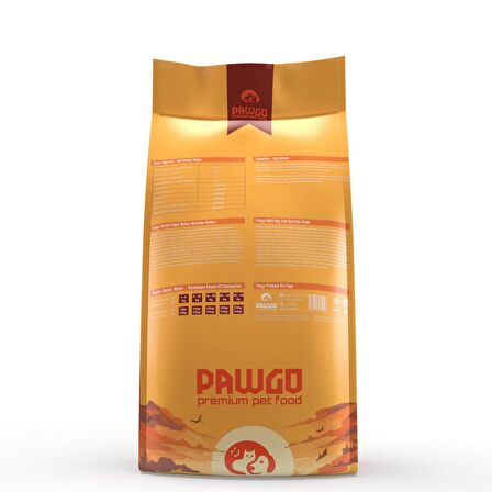 PAWGO Premier Perfection 15 Kg | Kuzu Etli | Yetişkin Köpek Maması