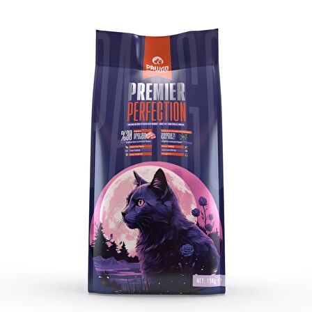 PAWGO Premier Perfection 15 Kg | Tavuk Etli | Hypoallergenic | Düşük Tahıllı | Kedi Maması