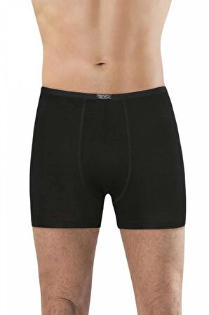 5 Adet Düz Renk Likralı Bambu Erkek Boxer %96 Bambu %4 Likra
