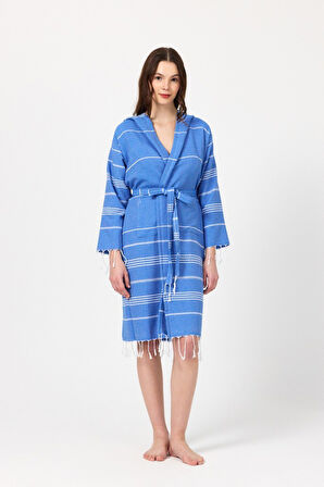 Makro Kadın Bornoz peştemal Plaj elbisesi Pareo