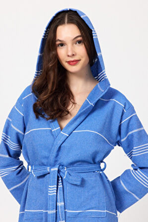 Makro Kadın Bornoz peştemal Plaj elbisesi Pareo