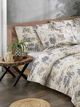 Pamuklu Çift Kişilik Nevresim Takımı - Yumuşak Dokulu 200x220 cm ( Çarşafı King Size )