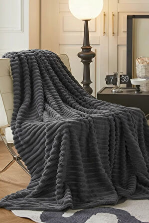 King size Fitilli Battaniye Battal Boy 240x260 cm