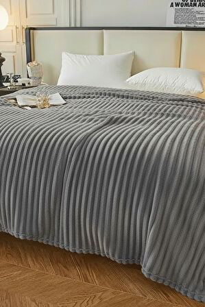 King size Fitilli Battaniye Battal Boy 240x260 cm