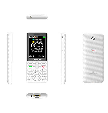 DIGIPHONE S600 Beyaz Telefon