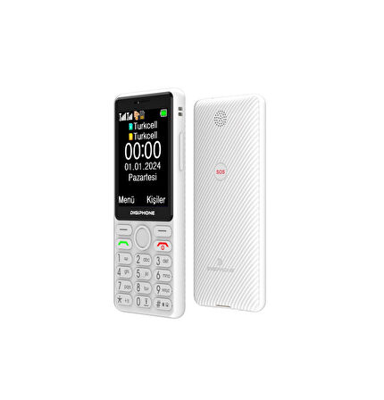 DIGIPHONE S600 Beyaz Telefon