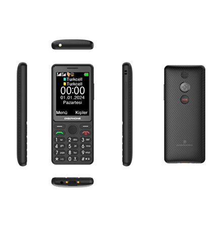 DIGIPHONE S600 Plus Tuşlu Cep Telefonu Siyah 