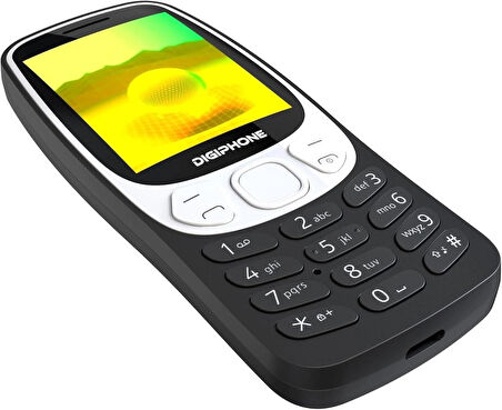 Digiphone S320 Siyah Kameralı Tuşlu Cep Telefonu