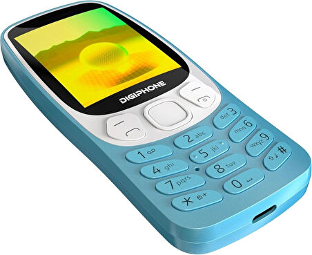 Digiphone S320 Yeşil Kameralı Tuşlu Cep Telefonu