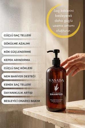 Vasada Saç Dökülmesi Karşıtı Şampuan