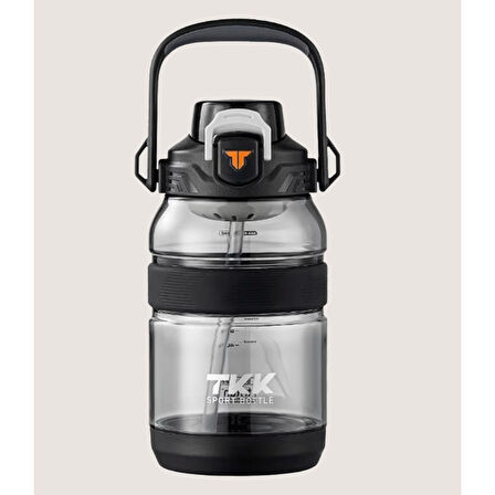 Tkk 1200 Ml Tritan Matara Siyah T-1026