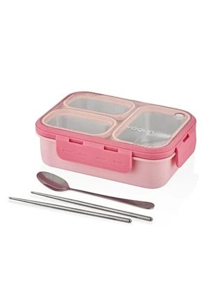 Vagonlife XC-7097 620ml Pembe Çelik Beslenme Kutusu