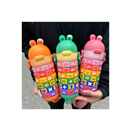 Maskot 430ML Karikatür 316 Paslanmaz Çelik Termos (Yurt Dışından)