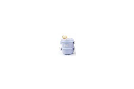 vagon life 860 ml i̇ki katlı beslenme kutusu vgn-12168 mavi