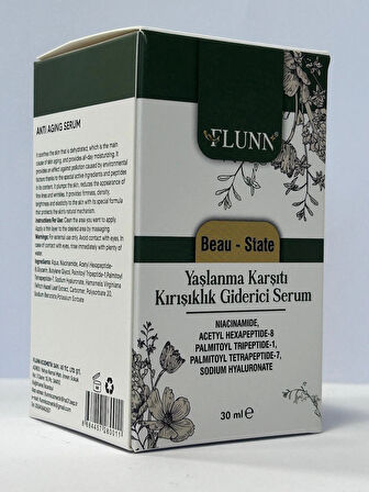 Anti Aging - Yaşlanma Karşıtı - Kırışıklığa Karşı etkili Serum