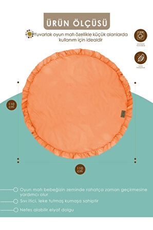 Bebek/Çocuk Oyun Halısı, Yenidoğan Emekleme Pedi, Aktivite Matı, Çok Amaçlı Minder, Kampçı Serisi