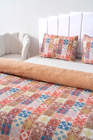 Ethra Çift Kişilik Nevresim Takımı Pamuklu