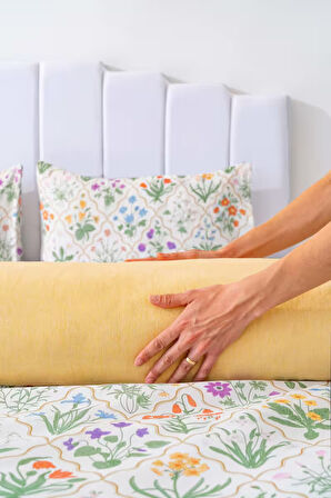 Sonya Tek Kişilik Nevresim Takımı Pamuklu