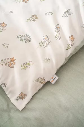 Blush Tek Kişilik Nefes Alan Pamuklu Nevresim Takımı