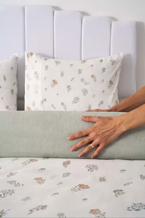 Blush Tek Kişilik Yazlık Nevresim Takımı Pamuklu