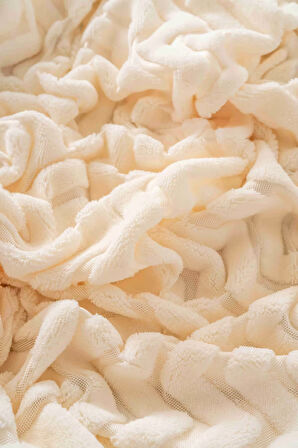 Jakarlı Raşel İskandinav Yatak Örtüsü Seti Çift Kişilik Set Bohem Punch Desen