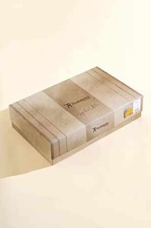 Orella Sarı Çift Kişilik Jakarlı Yatak Örtüsü Takımı 3 Parça Uyku Seti