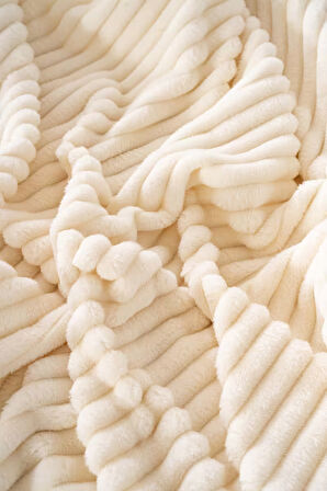 Şampanya Gloria Wellsoft Çift Kişilik Battaniye