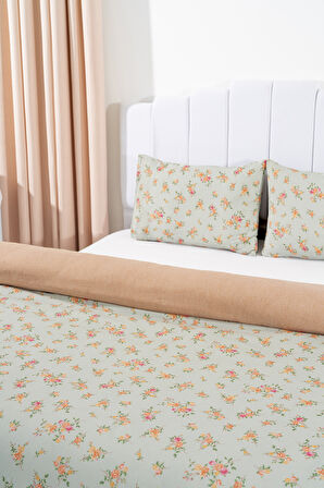 Aura Tek Kişilik Nevresim Takımı Pamuklu