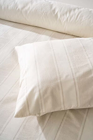 Nenas Vizon Çift Kişilik Nevresim Takımı 4 Parça %100 Pamuklu