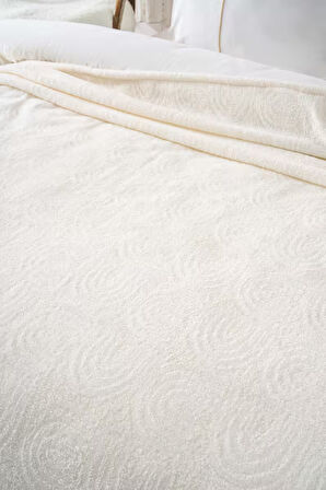 Viona Jakarlı Raşel Gökkkuşağı Çift Kişilik Punch Yatak Örtüsü