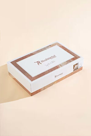 Florita Yeşil Çift Kişilik Nakışlı Nevresim Takımı %100 Pamuklu