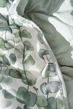 Okaliptus Çift Kişilik Nevresimli Pike Takımı - 7 Parça Çeyiz Seti