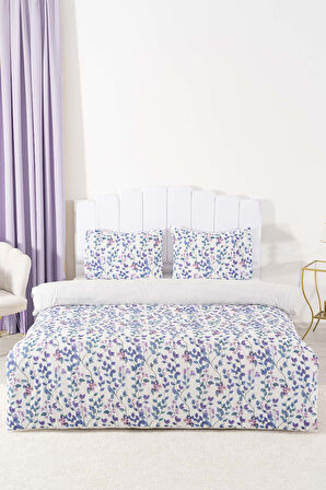 Sardunya Çift Kişilik Nevresim Takımı Pamuklu