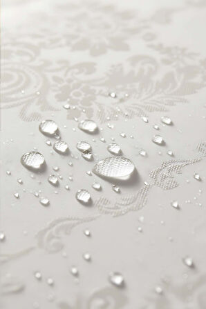 Jumbo Jakar Beyaz Sıvı İtici Leke Tutmaz Masa Örtüsü 160x220 cm