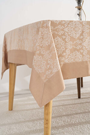 Damascus Cappuccino Masa Örtüsü 160x220 cm