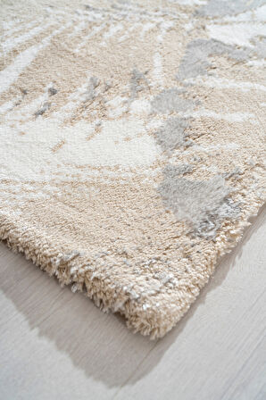 Felix Ekru 2'li Yıkanabilir Banyo & Klozet Paspas Takımı