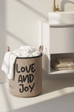 Love and Joy Çamaşır Sepeti