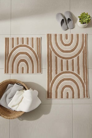Bohem Desen 2’li Banyo & Klozet Paspas Takımı