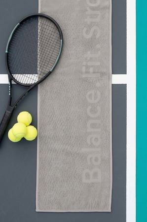 Bfs Gri %100 Pamuklu Sporcu Havlusu 30x120 cm