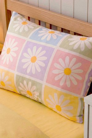 Candy Bloom Tek Kişilik Pamuklu Nevresim Takımı