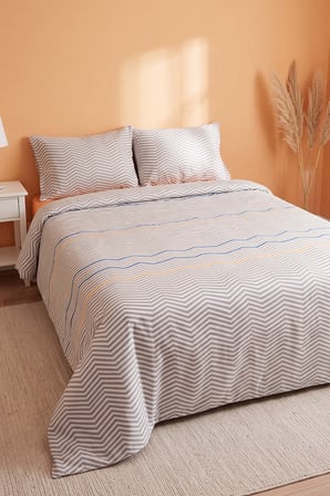 Multicolor Ranforce Çift Kişilik Nevresim Takımı – 4 Parça