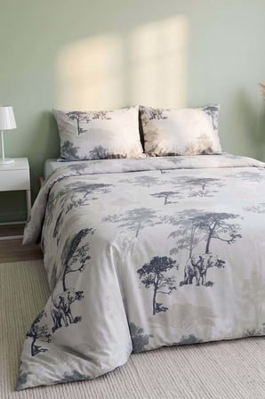 Simple Elegance Ranforce Çift Kişilik Nevresim Takımı – 4 Parça