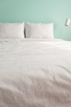 Soft Beyaz %100 Pamuklu Ranforce Çift Kişilik Nevresim Takımı – 4 Parça