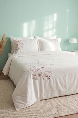 Smooth Line %100 Pamuklu Çift Kişilik Nevresim Takımı – 6 Parça Çeyiz Seti