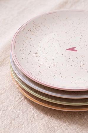 Livia Ege 4'lü Pasta & Sunum Tabağı 20 cm